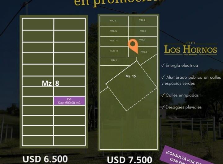 Terreno · 600m²