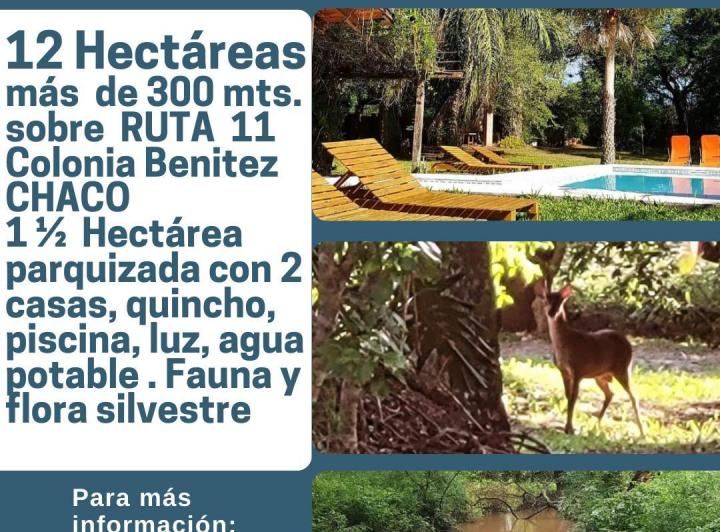 Campo · 110m² · 5 Ambientes · 12 Cocheras