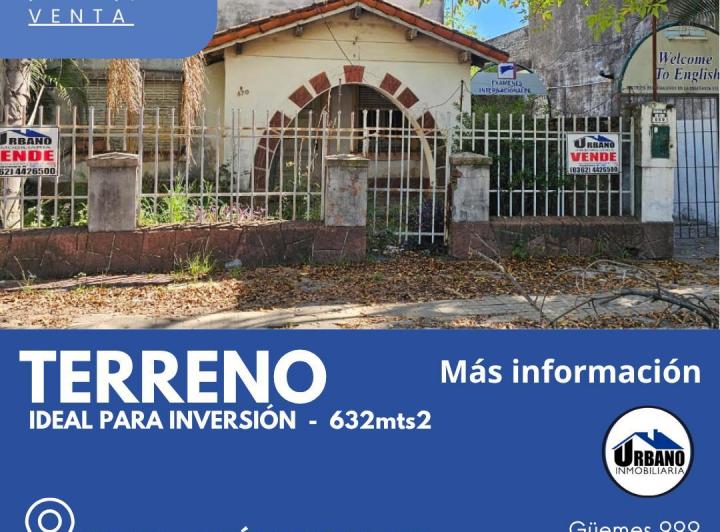 Terreno · 632m²