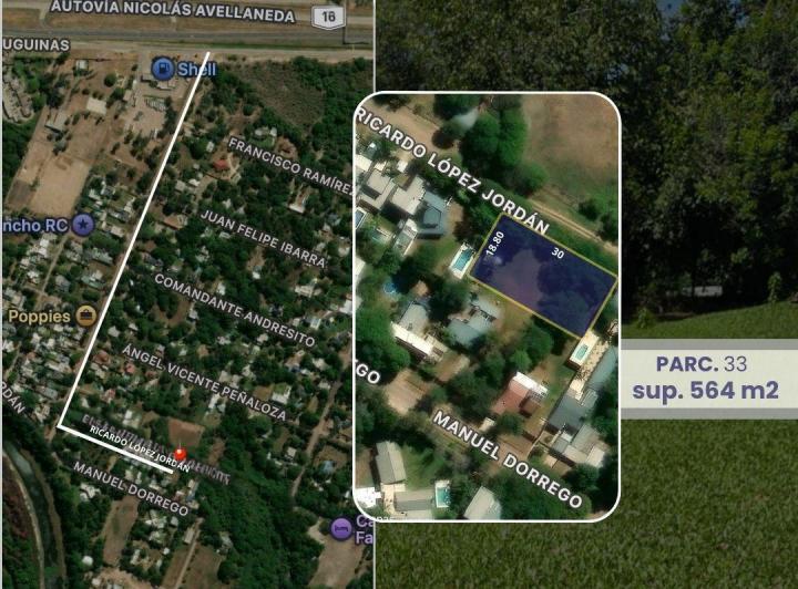 Terreno · 564m²