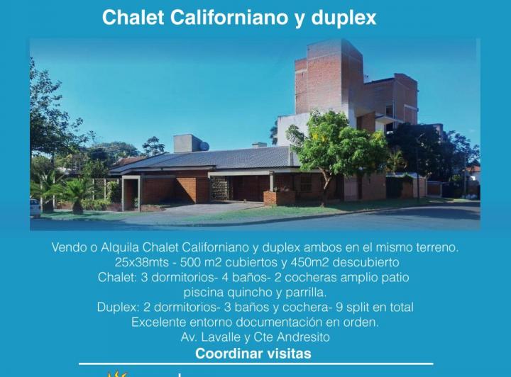 Casa · 450m² · 12 Ambientes · 3 Cocheras