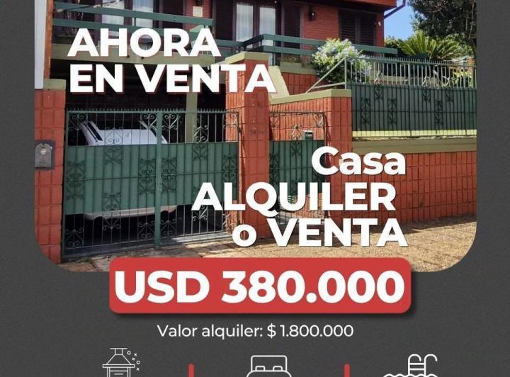 Casa · 400m² · 5 Ambientes · 1 Cochera