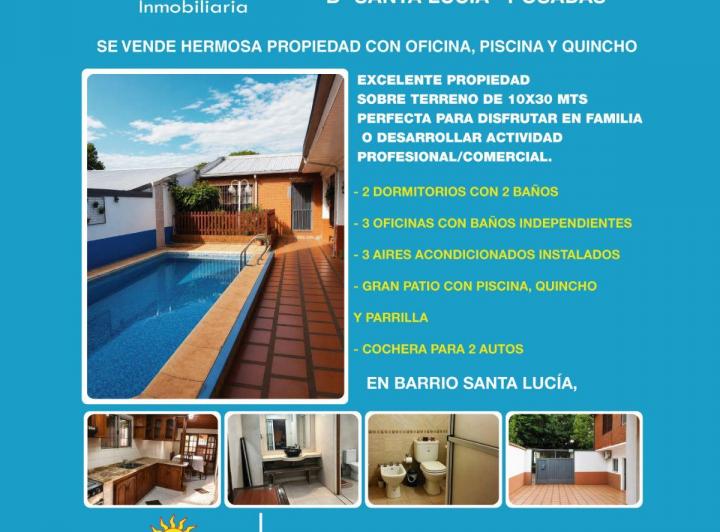 Casa · 10m² · 3 Ambientes · 2 Cocheras