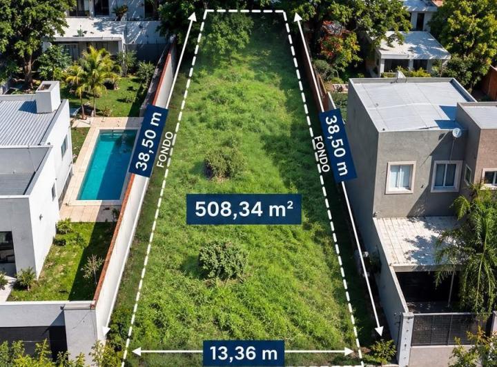 Terreno · 508m²