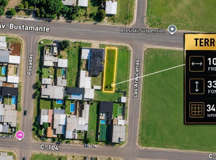 Terreno · 343m²