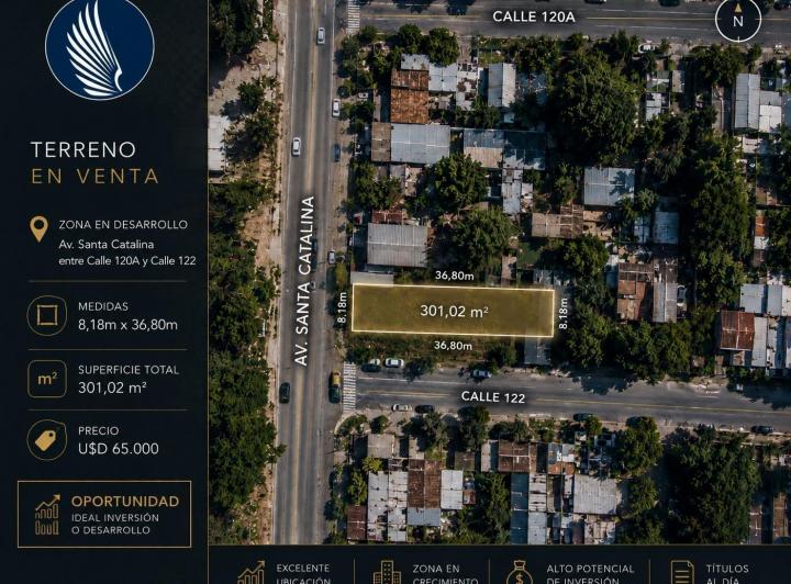 Terreno · 301m²