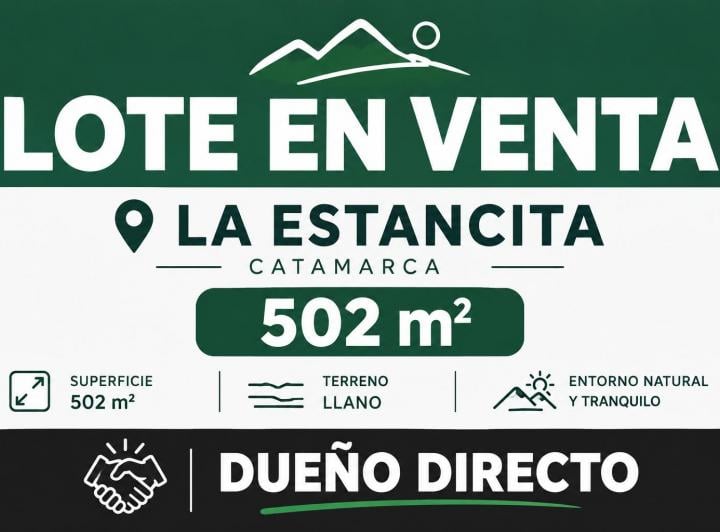Terreno · 502m²