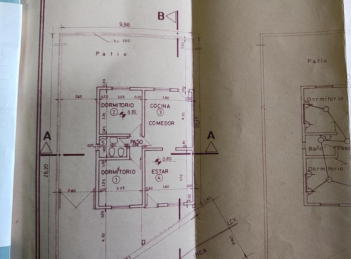 Casa · 70m² · 4 Ambientes · 1 Cochera