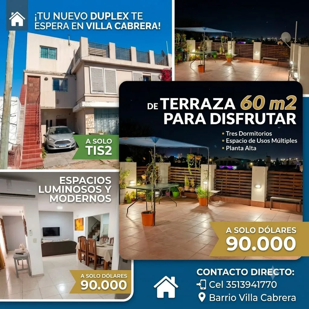 Duplex en Villa Cabrera