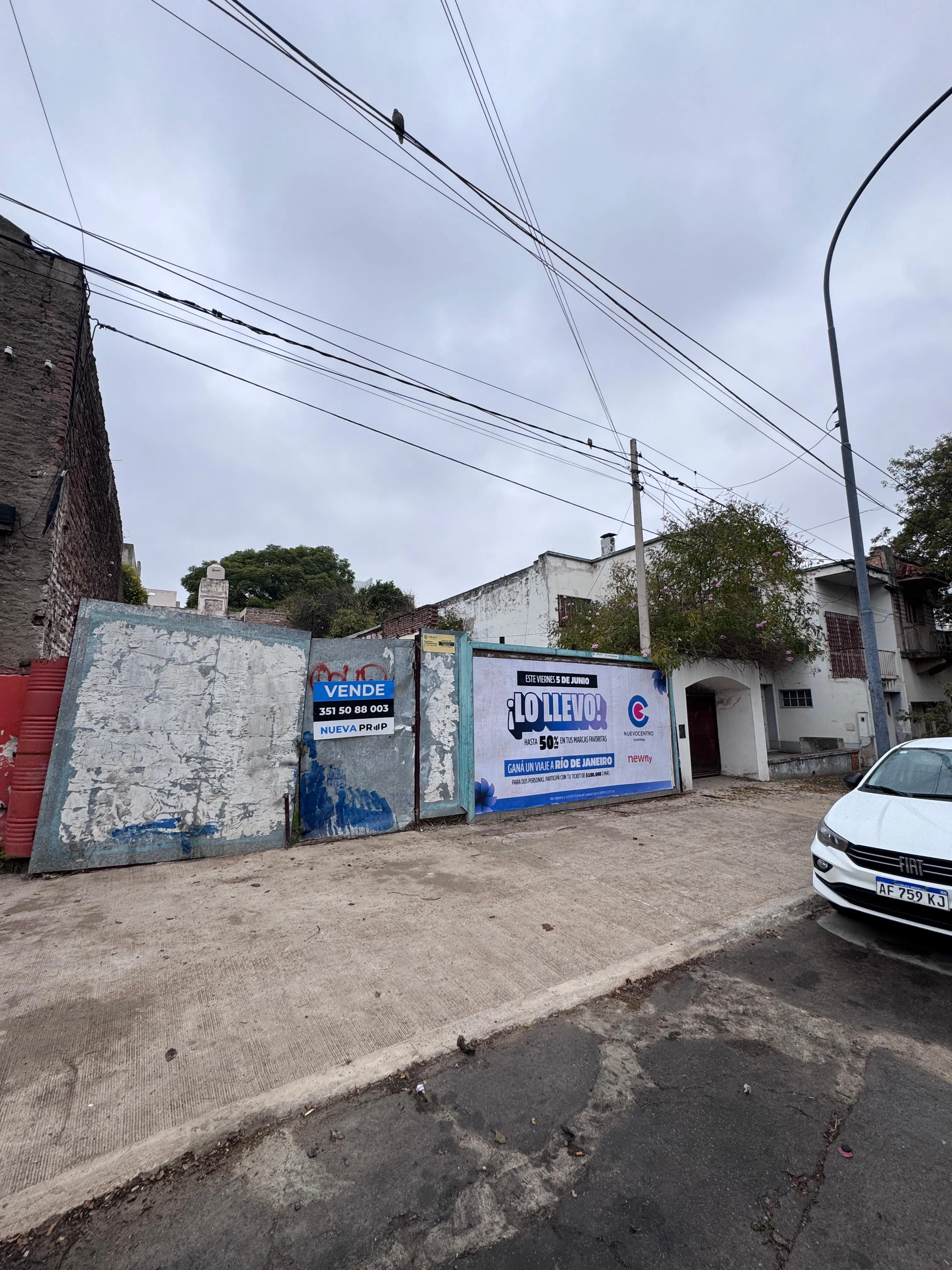 Venta • Terreno en Alta Córdoba (286m2) C/ Escritura y Todos los Servicios