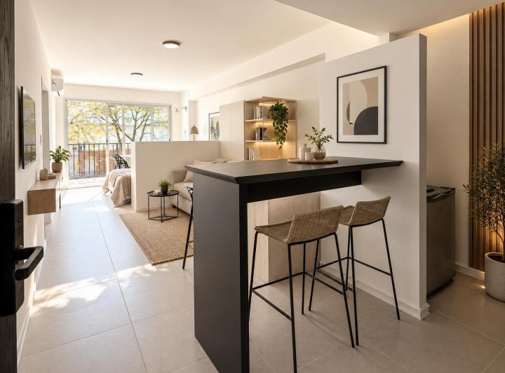 Departamento · 33m² · 1 Ambiente