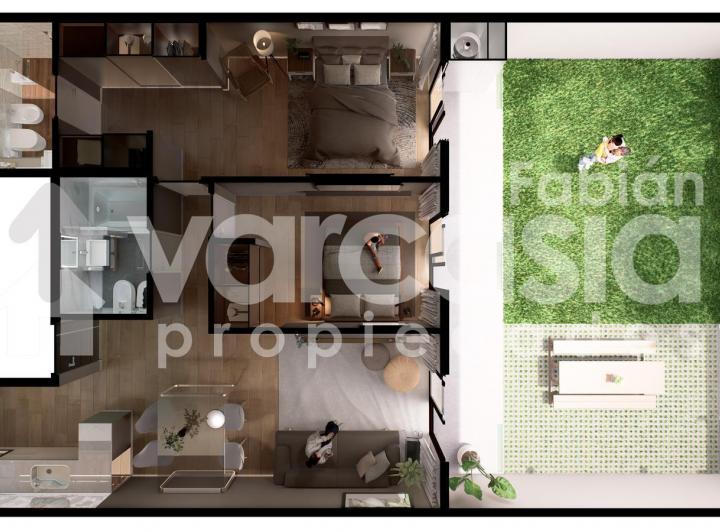 Departamento · 70m² · 3 Ambientes