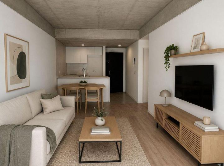 Departamento · 48m² · 2 Ambientes