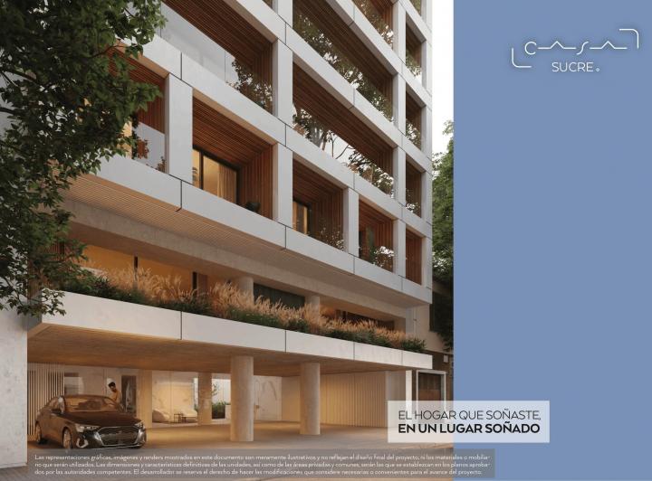 Departamento · 68m² · 3 Ambientes · 1 Cochera