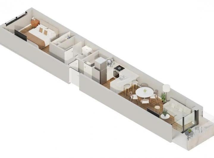 Departamento · 441m² · 2 Ambientes
