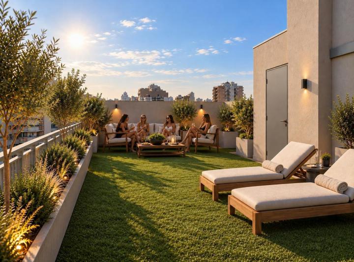 Departamento · 82m² · 4 Ambientes · 30 Cocheras