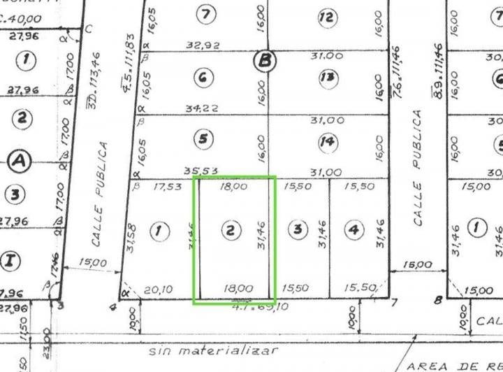 Terreno · 566m²