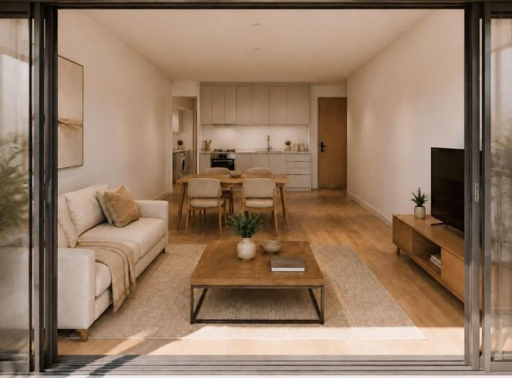 Departamento · 53m² · 2 Ambientes · 1 Cochera