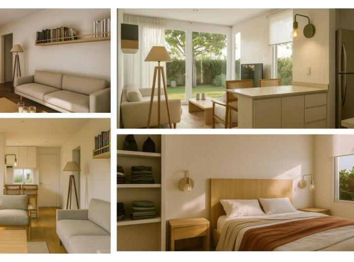 Departamento · 48m² · 2 Ambientes · 1 Cochera