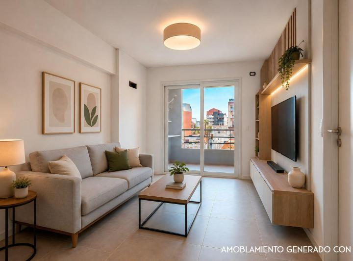 Departamento · 44m² · 2 Ambientes · 1 Cochera
