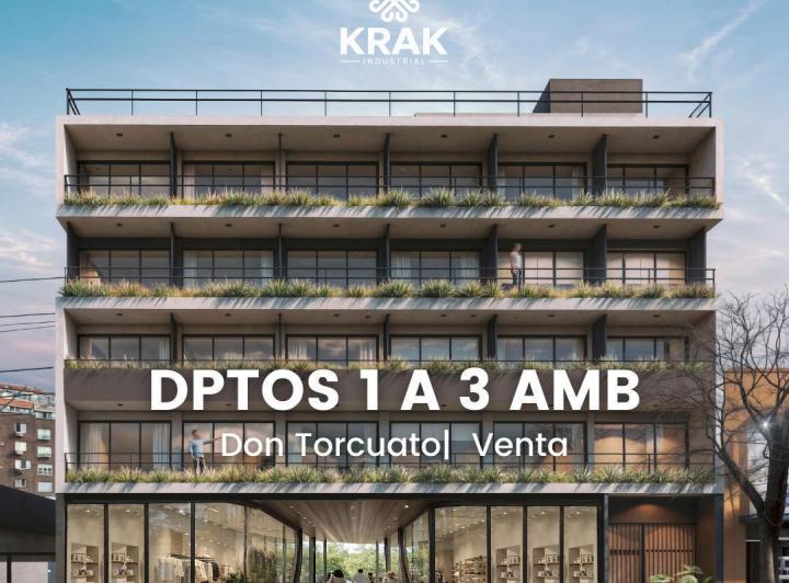 Departamento · 35m² · 1 Ambiente · 45 Cocheras