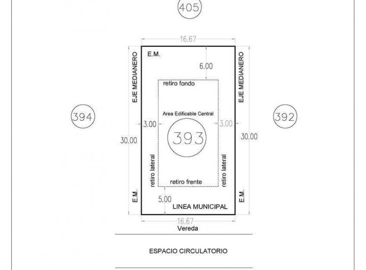 Terreno · 500m²