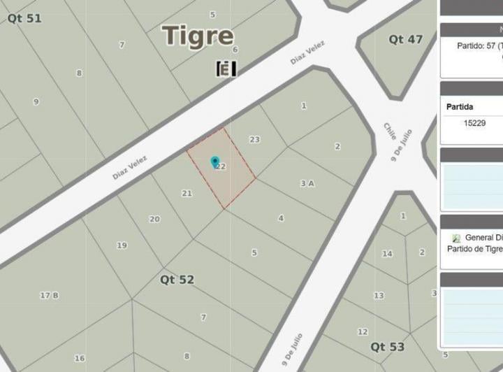 Terreno · 530m²