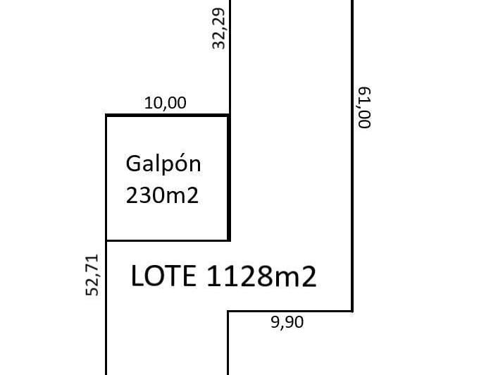 Terreno · 1128m²