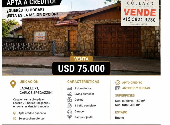 Casa · 150m² · 3 Ambientes