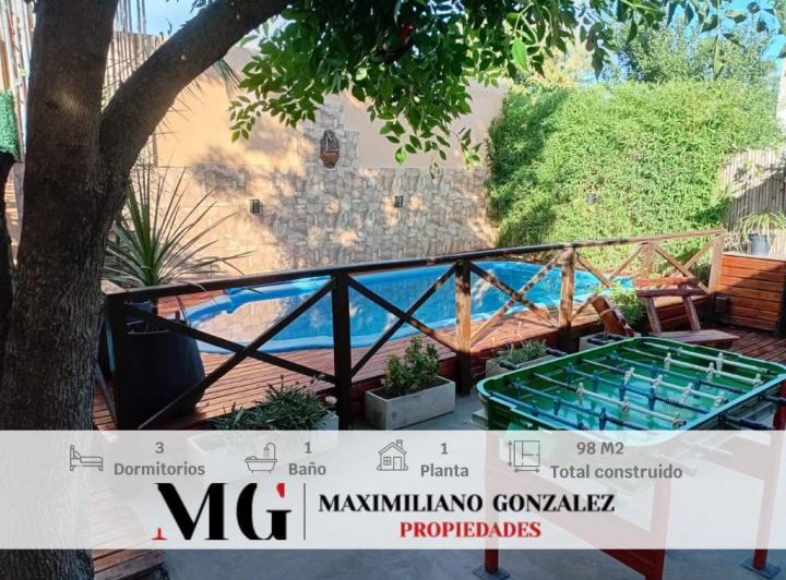 Casa · 98m² · 4 Ambientes