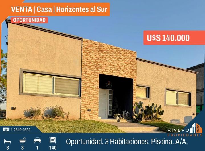 Casa · 120m² · 4 Ambientes · 1 Cochera