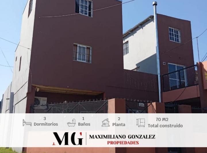Casa · 70m² · 4 Ambientes · 1 Cochera