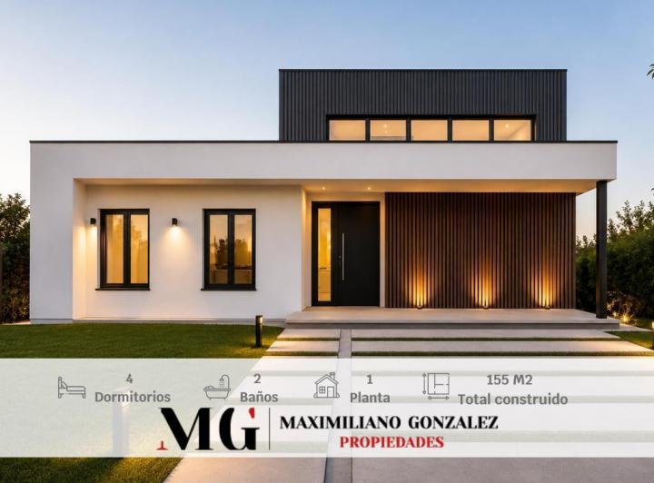 Casa · 155m² · 5 Ambientes · 1 Cochera