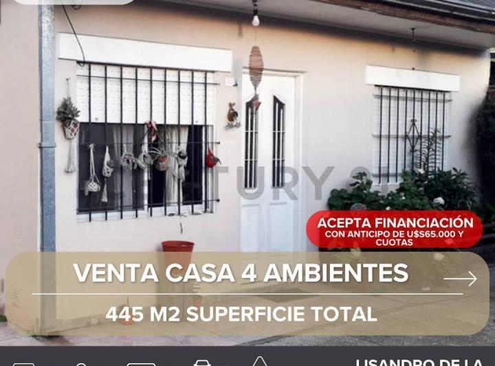 Casa · 110m² · 4 Ambientes · 1 Cochera