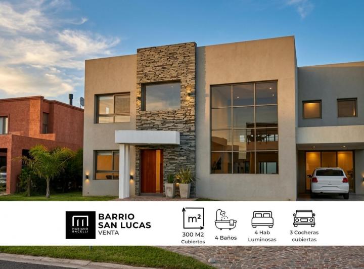 Casa · 300m² · 5 Ambientes · 7 Cocheras