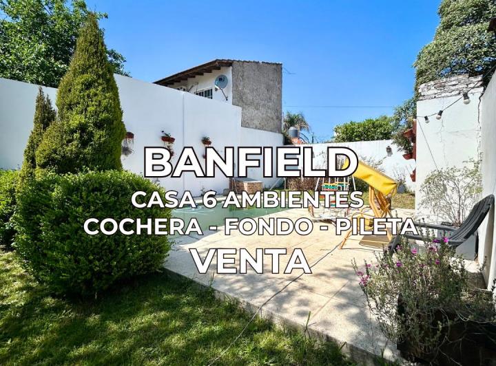 Casa · 202m² · 6 Ambientes · 2 Cocheras