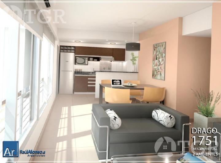 Departamento · 42m² · 2 Ambientes