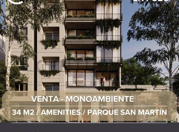 Departamento · 34m² · 1 Ambiente