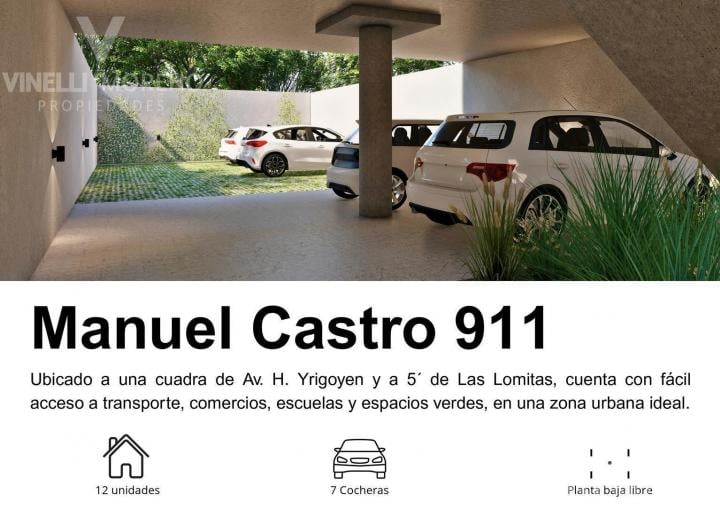Departamento · 25m² · 2 Ambientes · 1 Cochera