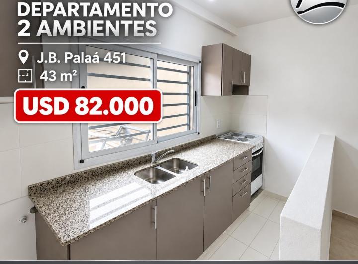 Departamento · 40m² · 2 Ambientes