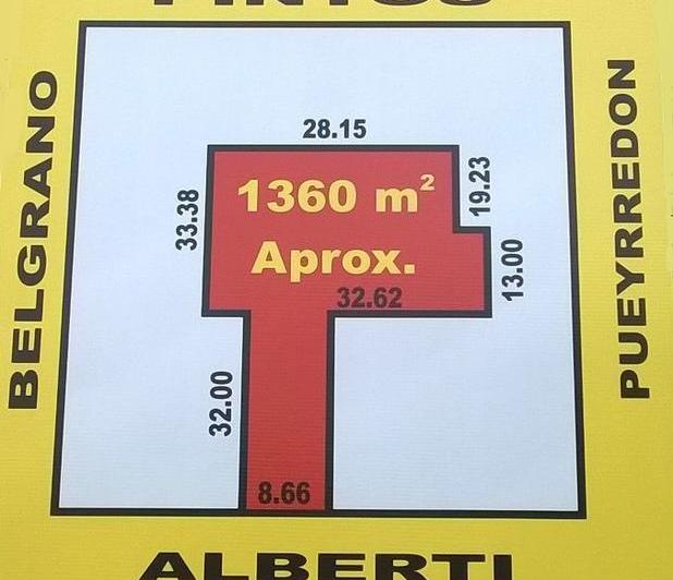 Terreno · 1360m²