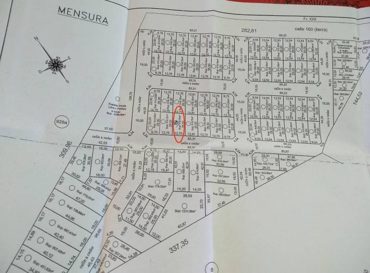 Terreno · 318m²