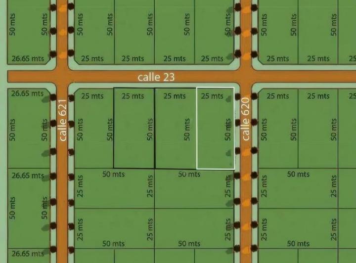 Terreno · 1250m²