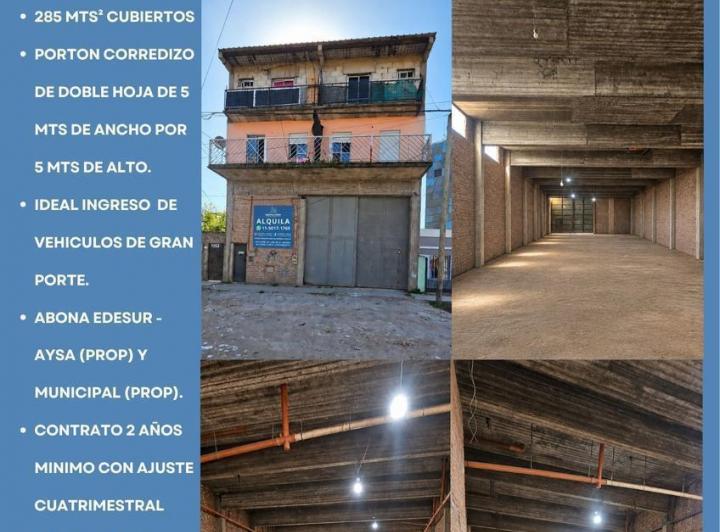 Bodega-Galpón · 285m²