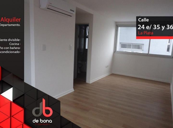 Departamento · 26m² · 1 Ambiente · 1 Cochera