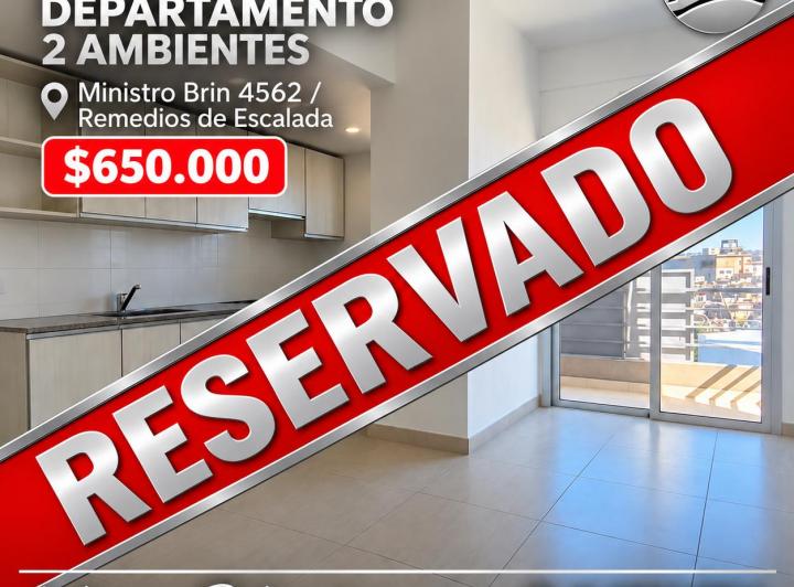Departamento · 38m² · 2 Ambientes