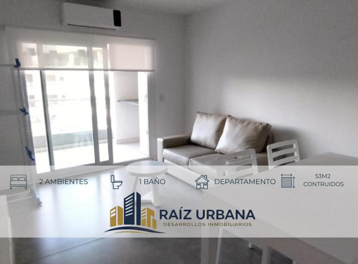 Departamento · 53m² · 2 Ambientes · 1 Cochera