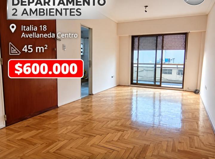 Departamento · 45m² · 2 Ambientes