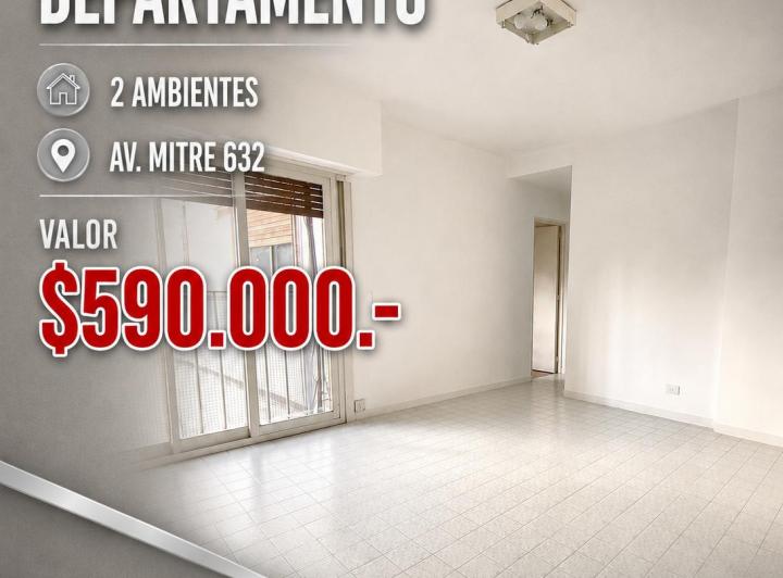Departamento · 41m² · 2 Ambientes