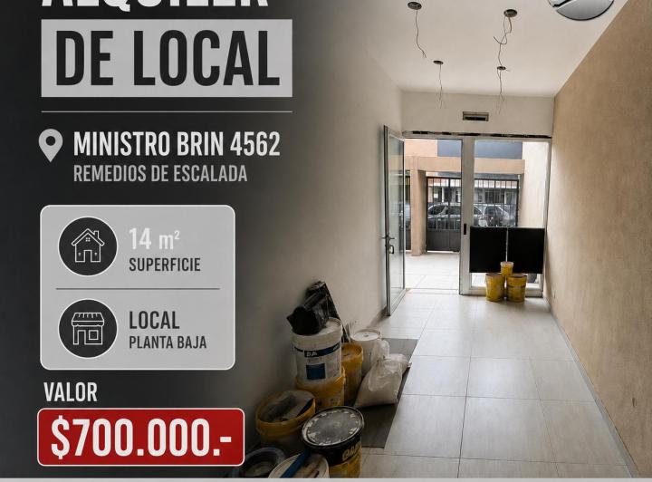 Local comercial · 14m²